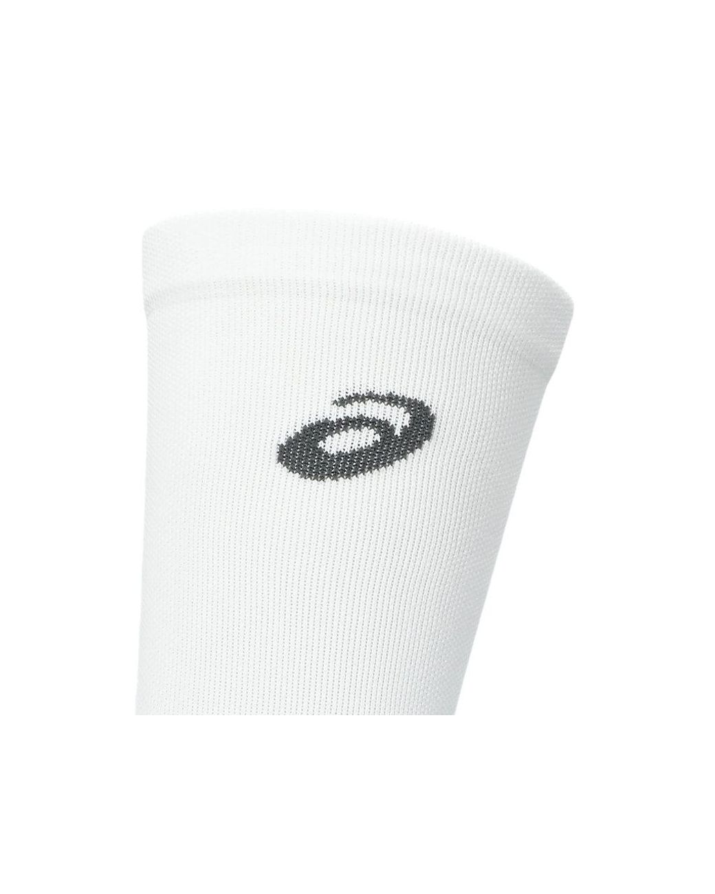 Asics Black Performance Run Crew Sock for men