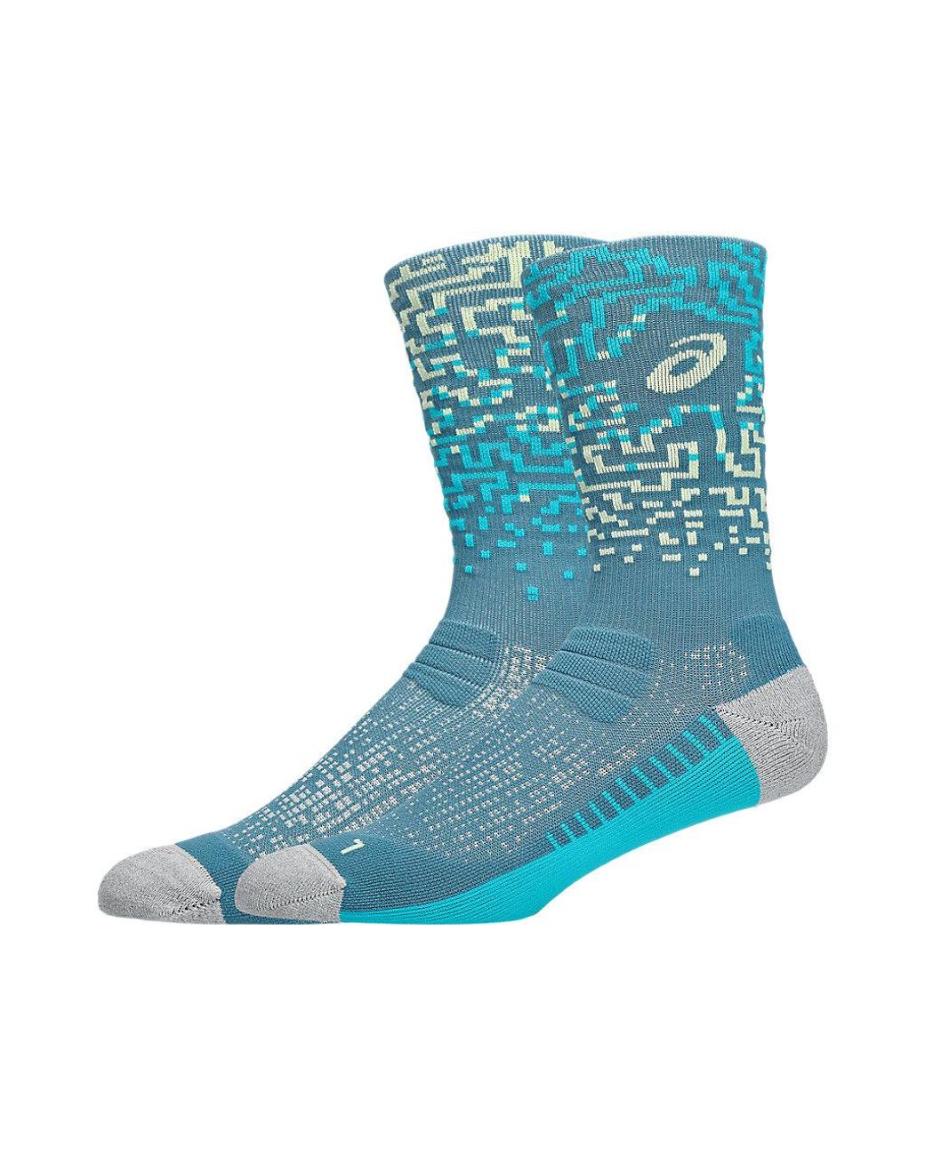 Performance Run Crew Sock di Asics in Blue da Uomo