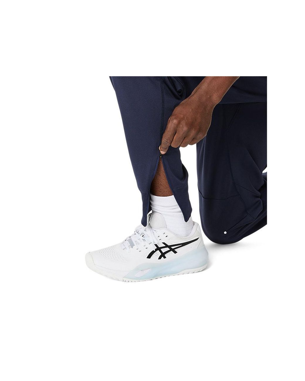 Asics Black Court Warm-Up Pant for men