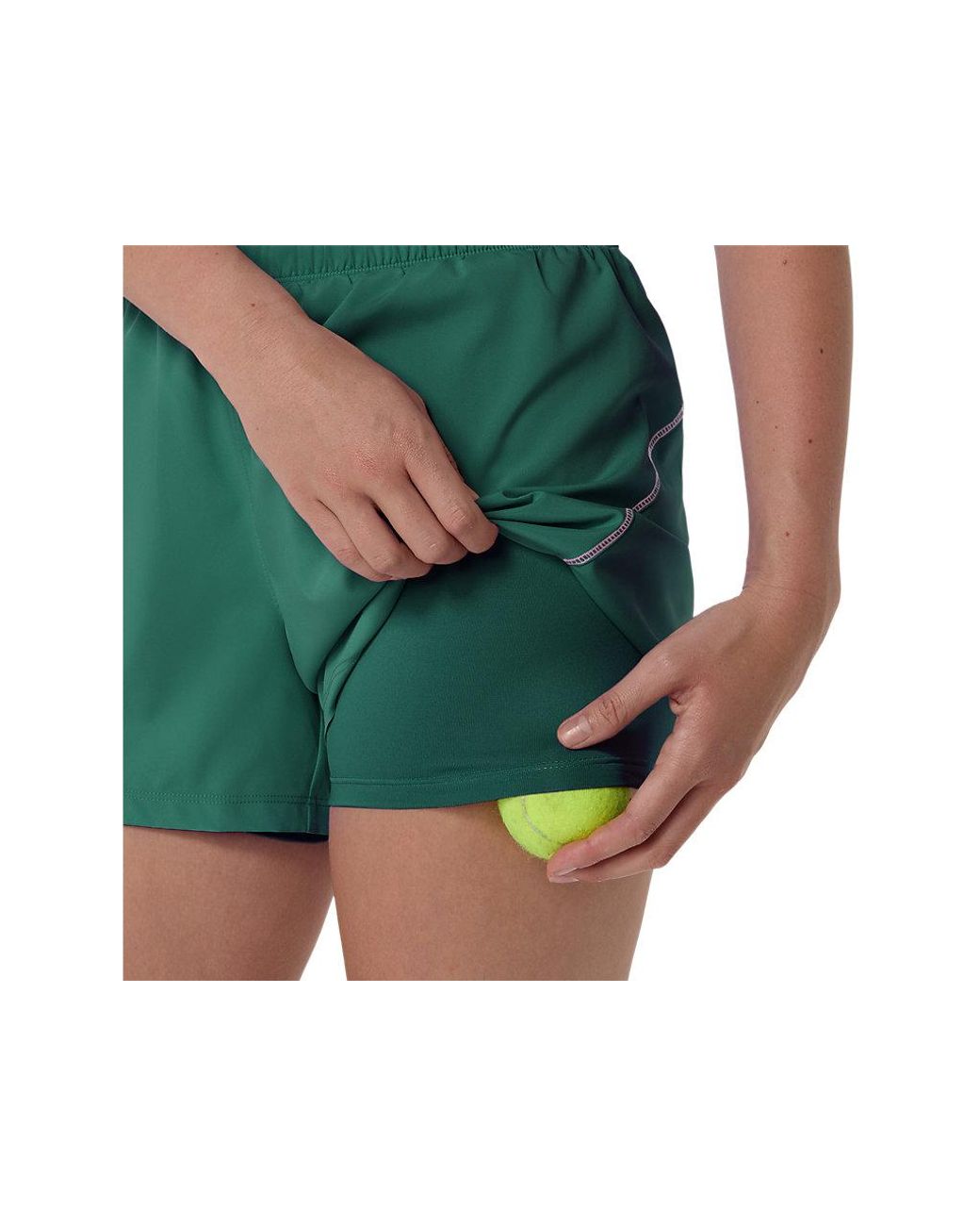 Asics Green Padel Court 2-N-1 Short