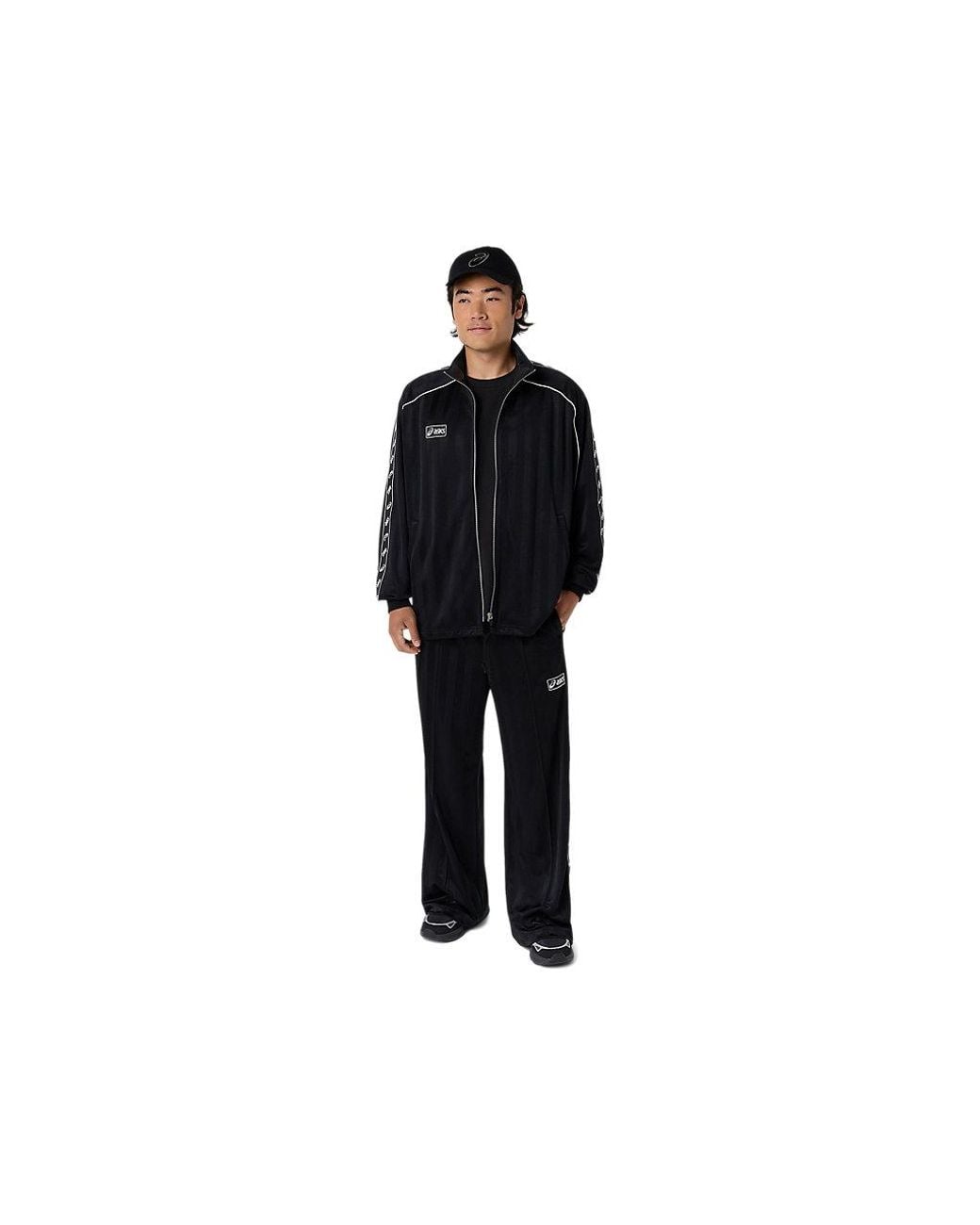 Asics Black Classic Jersey Track Pant for men