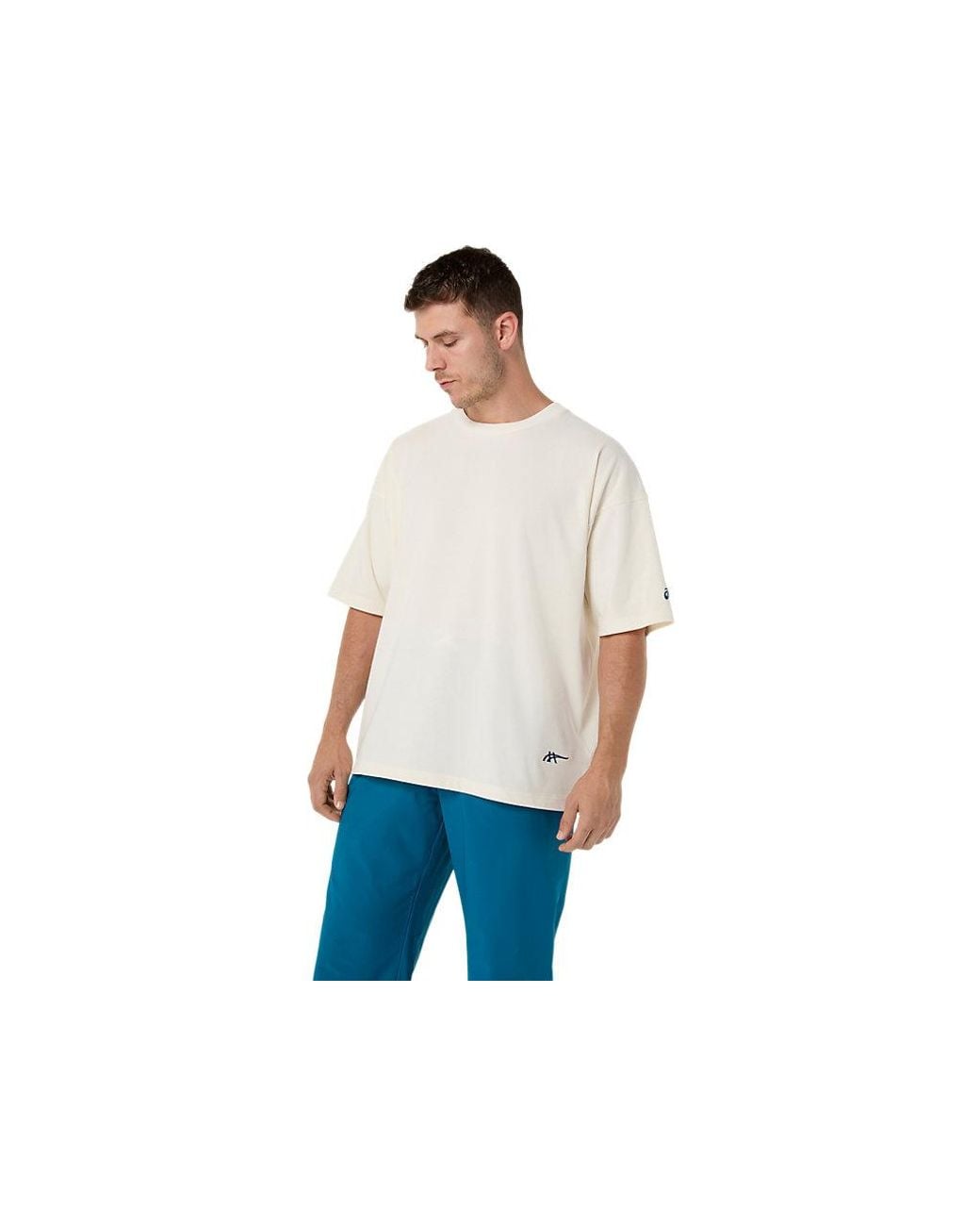 Asics Black Heritage Heavy Cotton Run City Tee for men