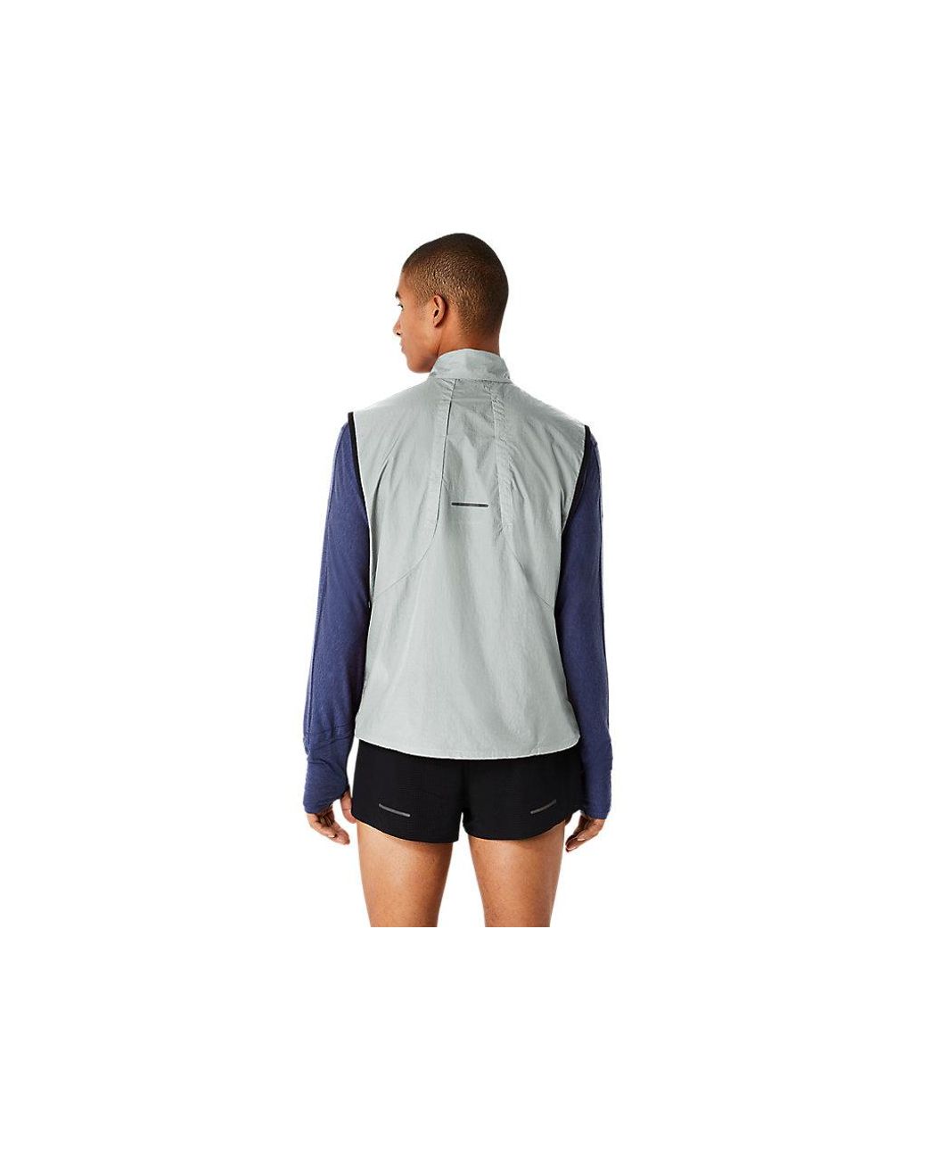 Asics Metarun Packable Vest in het Blauw voor heren | Lyst NL