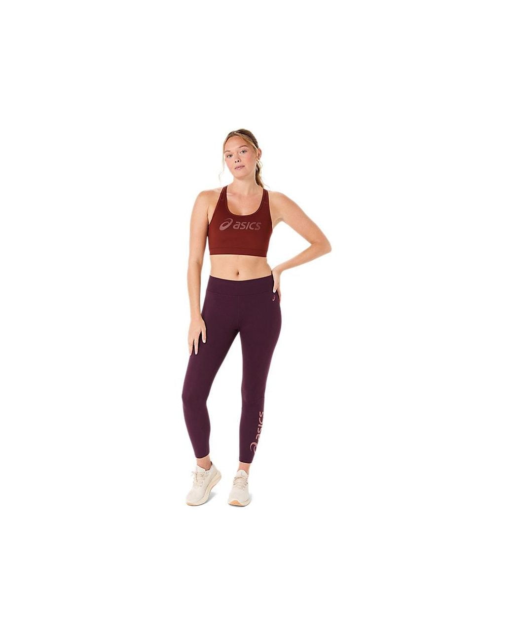 Asics Black Essential Logo Padless Bra