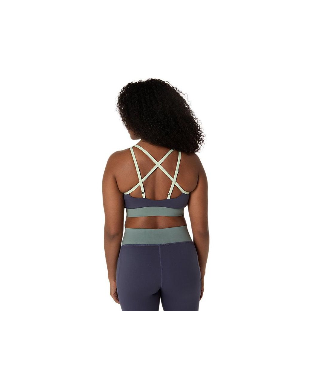 Asics Black Nagino Flex Strappy Bra