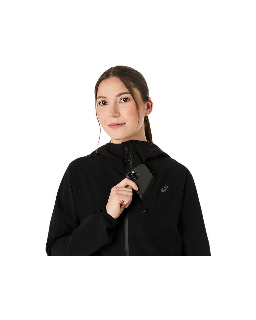 Asics Black Metarun Legend Jacket