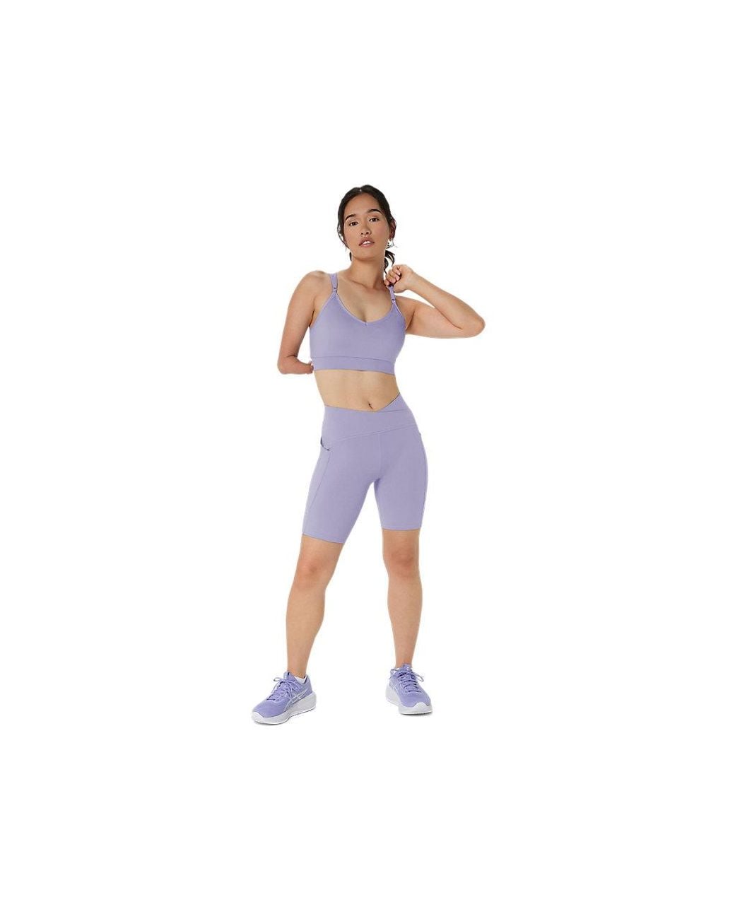 Asics Blue Nagino Flex Strappy Bra