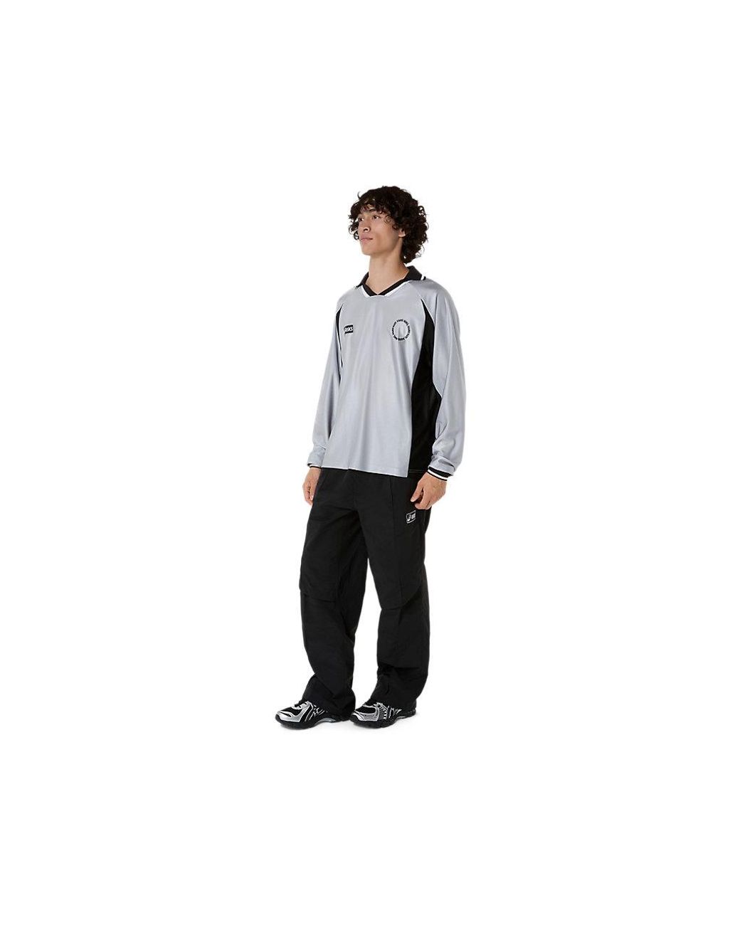 Asics Black Sps Game Shirt Long Sleeve for men