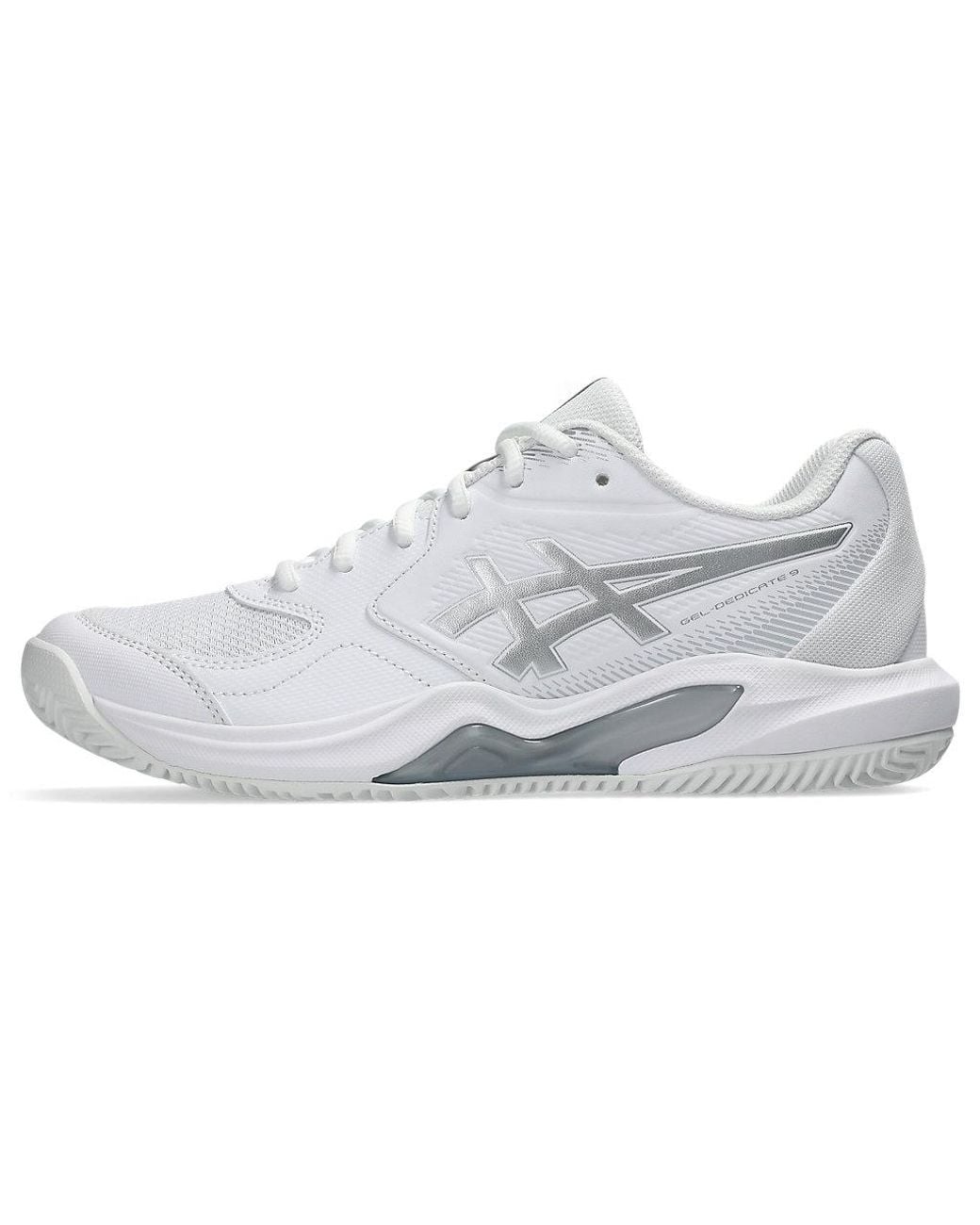 Asics White Gel-dedicate 9 Padel