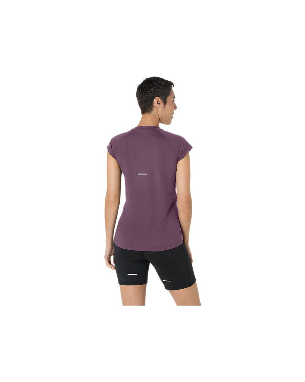 Asics Black Sport Capsleeve Top