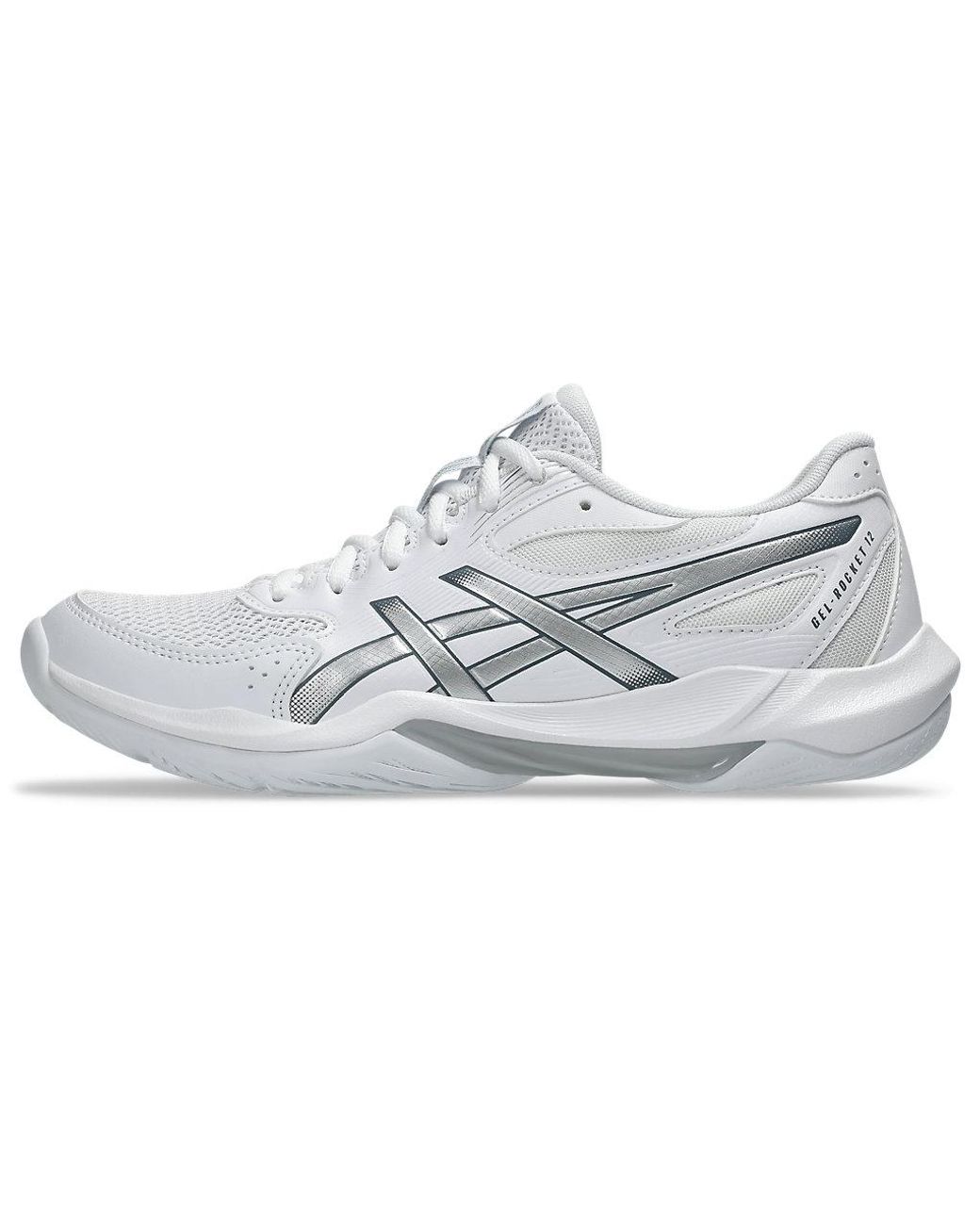 Asics White Gel-Rocket 12