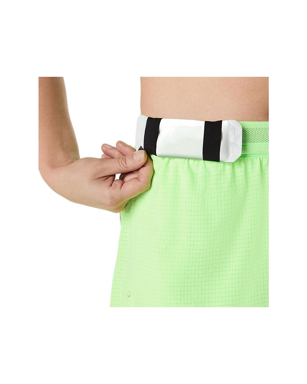 Asics Green Limited Series Metarun Split Shorts