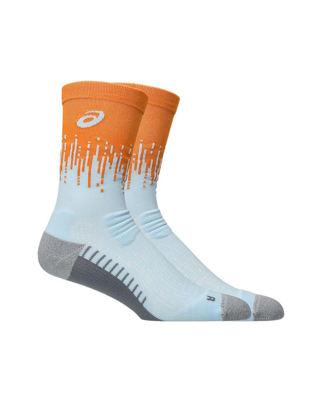 Asics Blue Performance Run Crew Sock for men