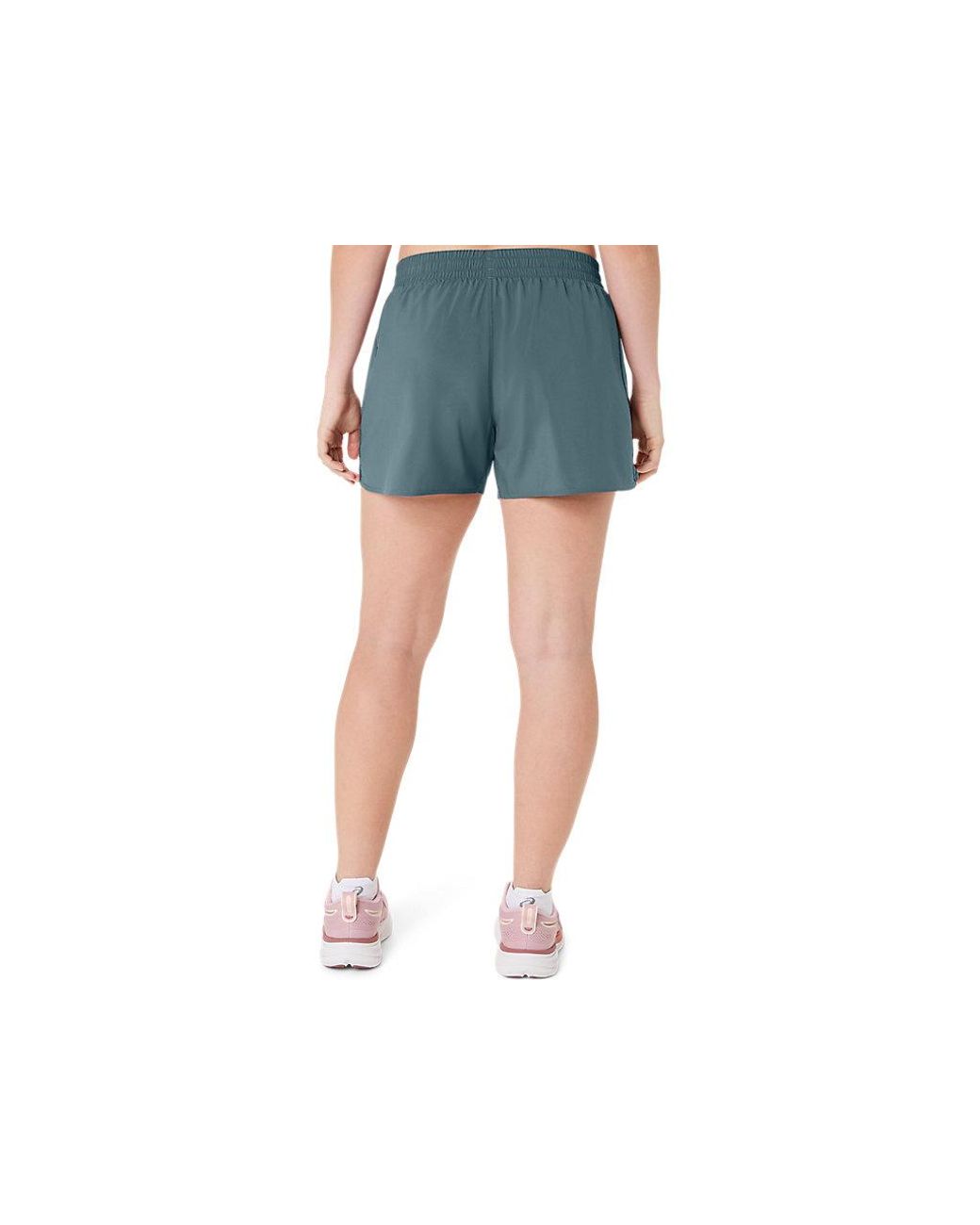 Asics Blue Icon 4In Short