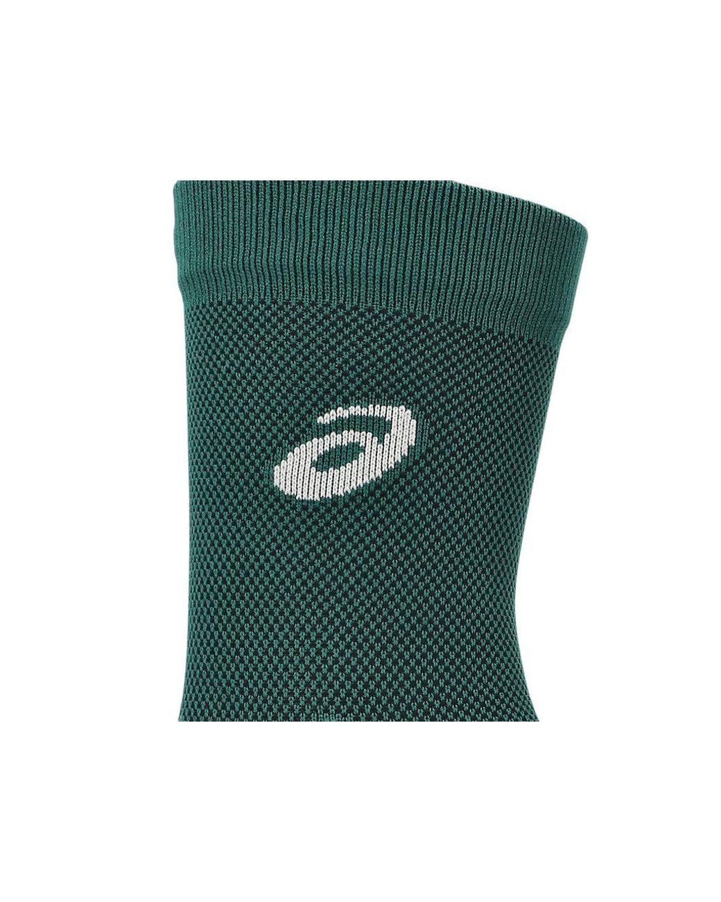 Asics Green Lightweight Court+ Tennis Crew Sock for men