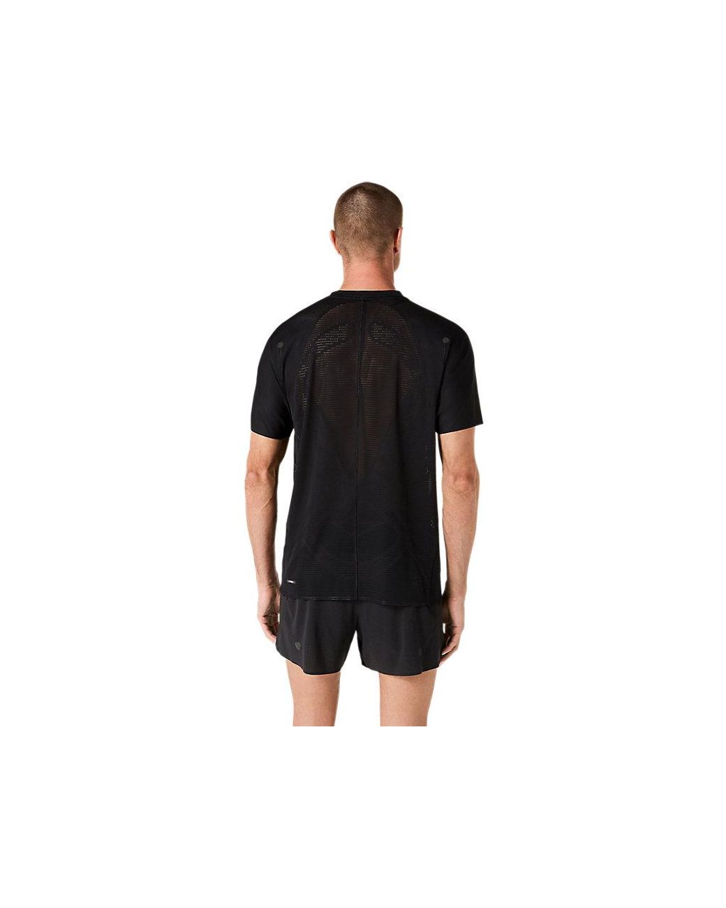 Asics Black Metarun Ss Top for men