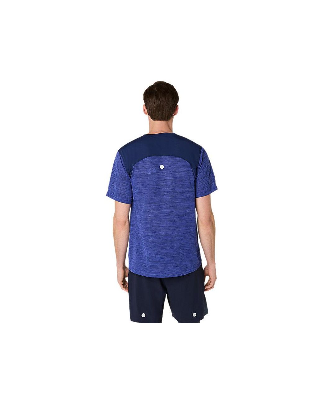 Asics Road Ss Top in het Blue voor heren