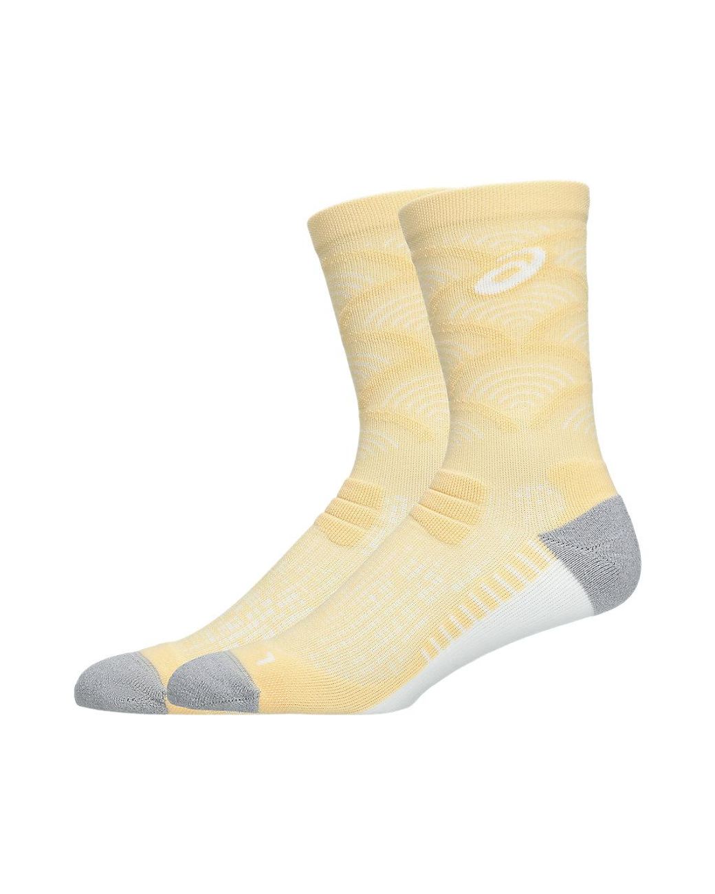 Asics Black Performance Run Crew Sock for men