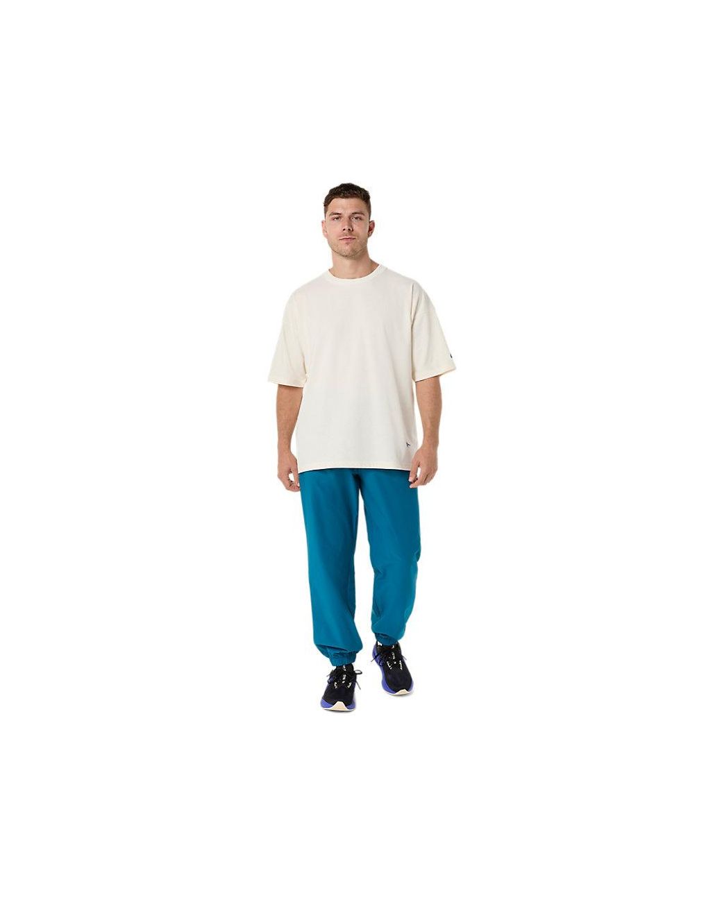 Asics Black Heritage Heavy Cotton Run City Tee for men