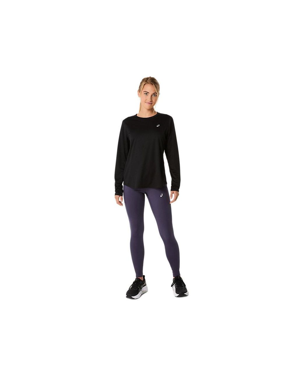 Asics Black Core Ls Top