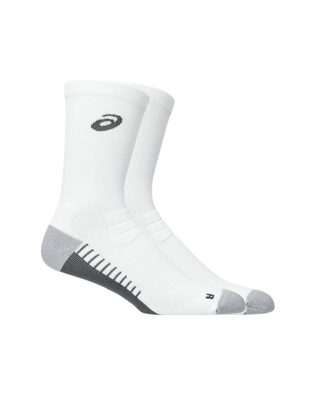 Asics Black Performance Run Crew Sock for men