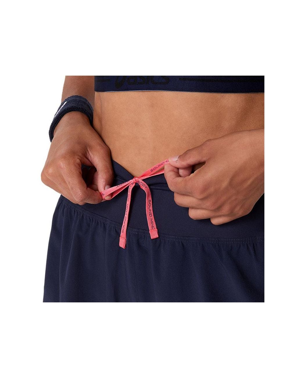 Asics Blue Match Short
