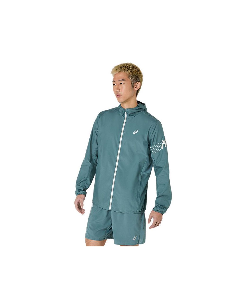 Asics ICON JACKET in Blue für Herren