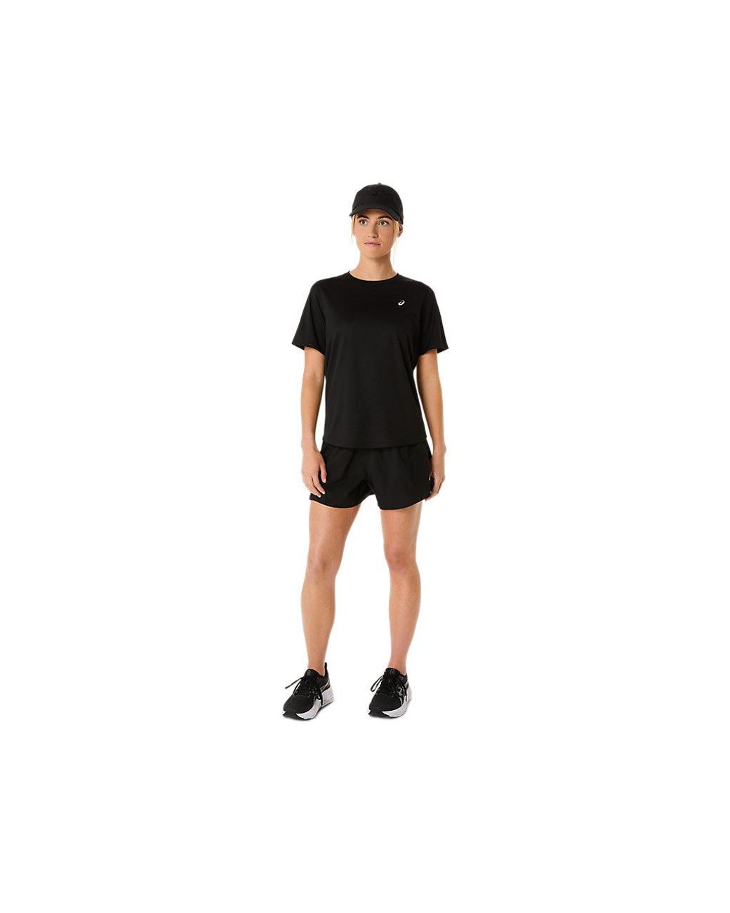 Asics Core Ss Top in het Black