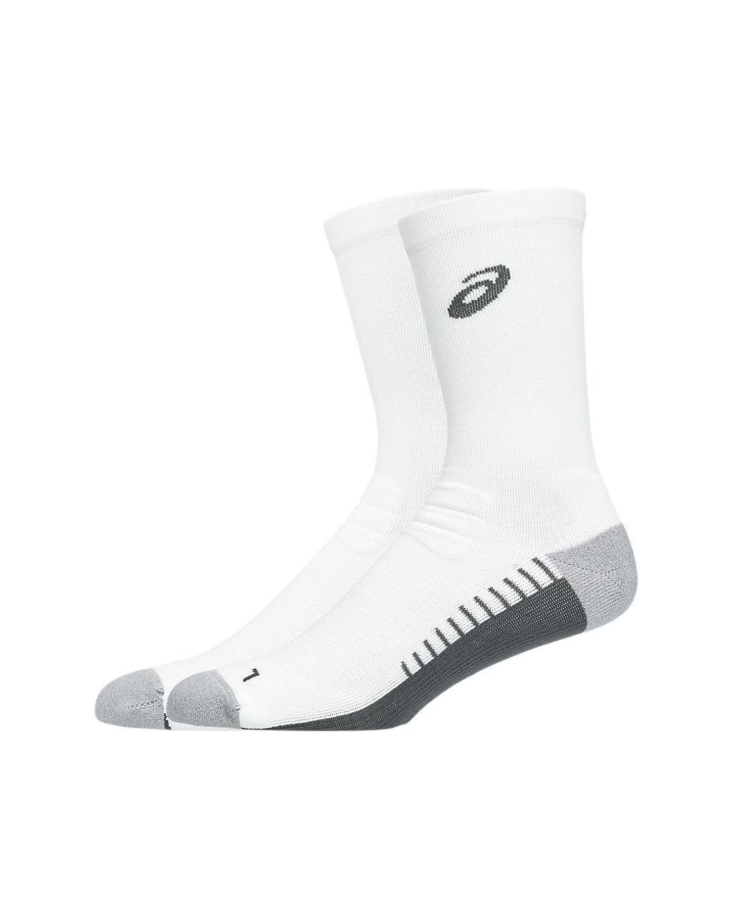 Asics Black Performance Run Crew Sock for men
