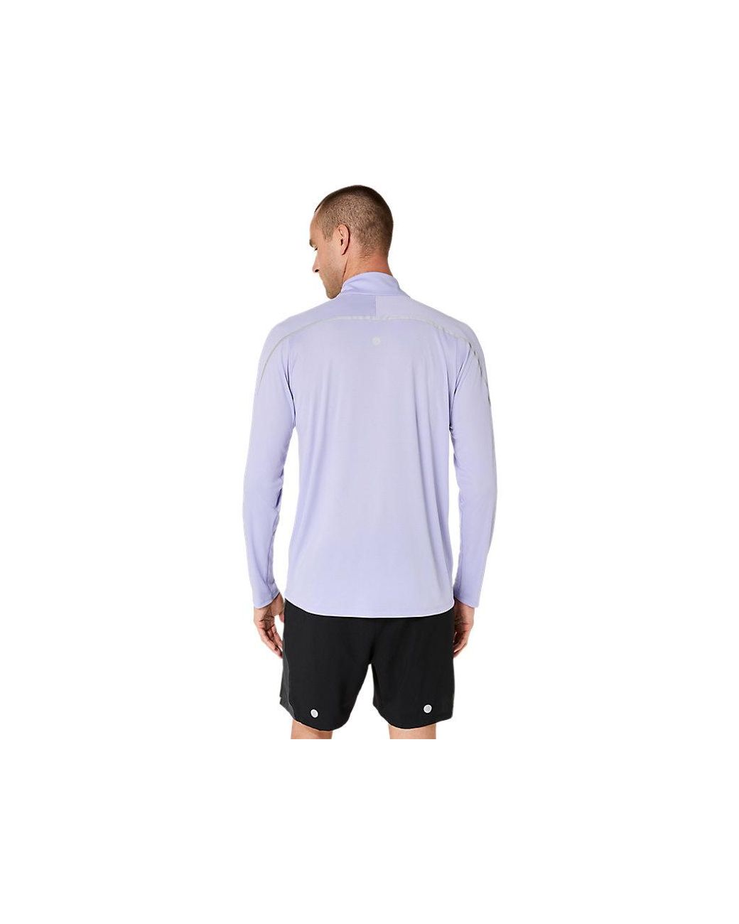 Asics Blue Road Lite-show 1/2 Zip Ls Top for men
