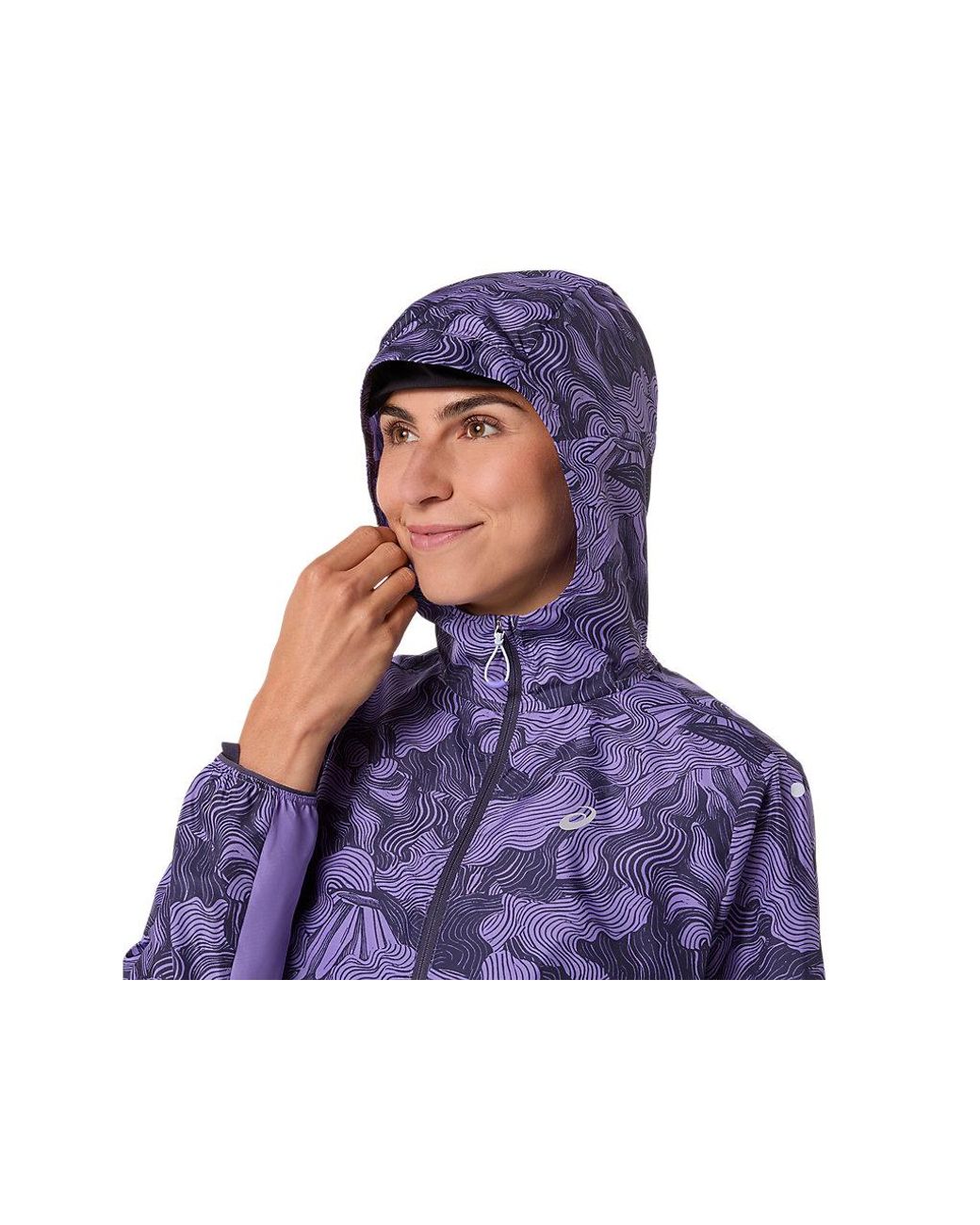 FUJITRAIL PACKABLE JACKET Asics de color Blue