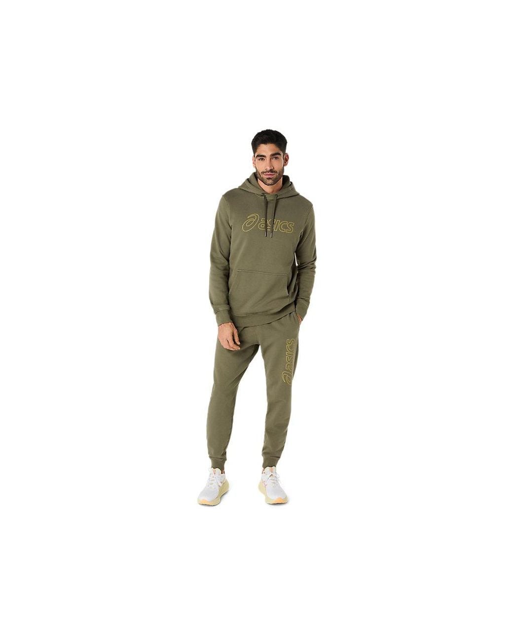 Asics Black Logo Sweatpant for men