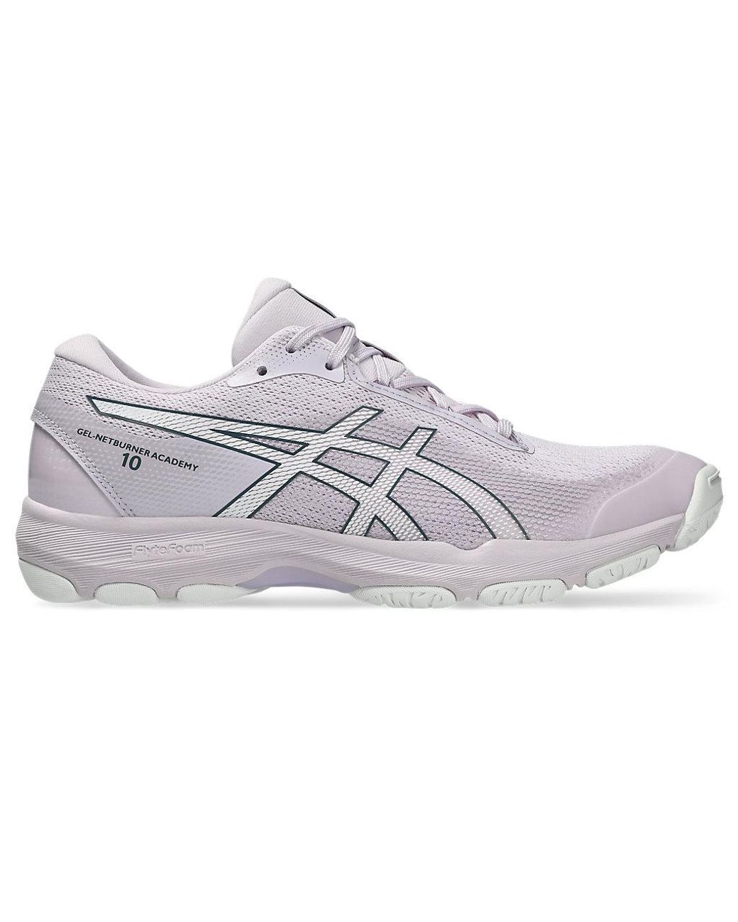 Asics White Gel-netburner Academy 10