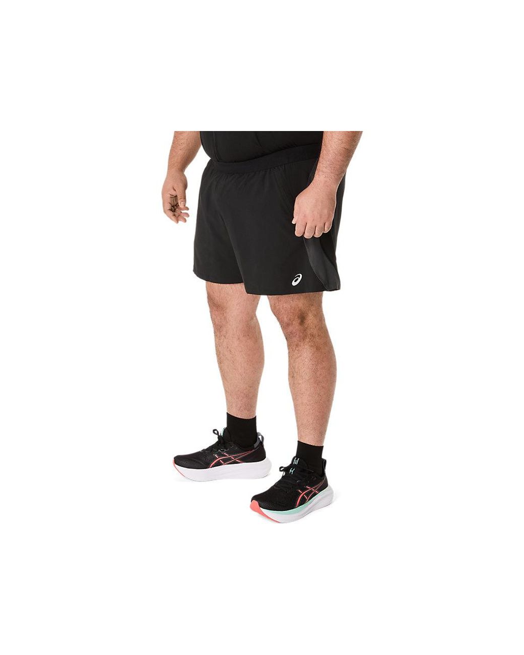 Asics Black Road 5In Short for men