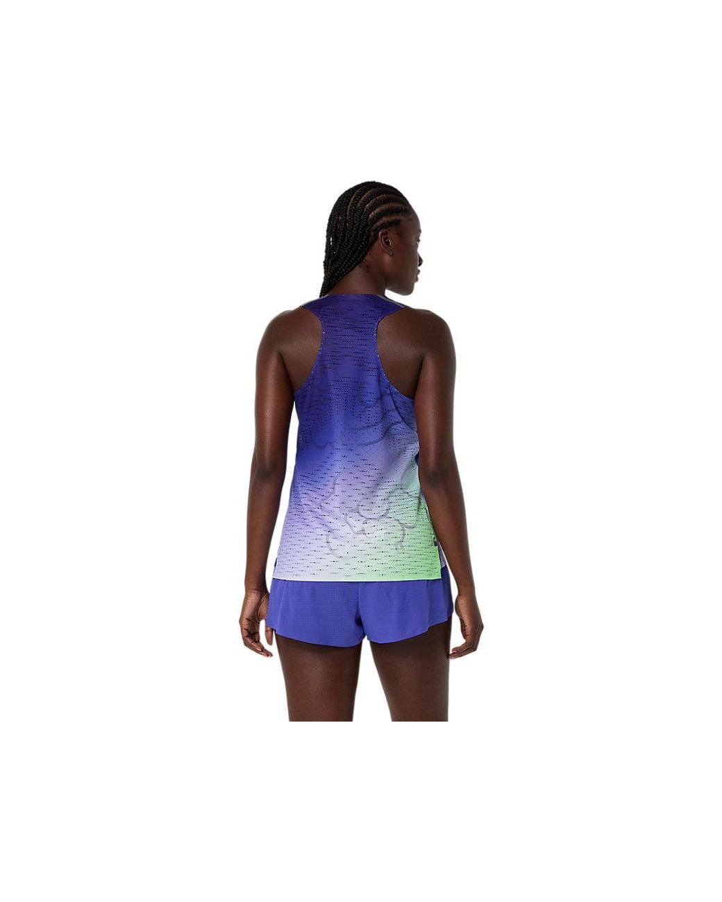 Asics Blue Metaspeed Singlet