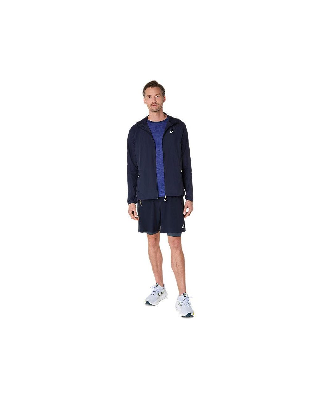Asics Road Ss Top in het Blue voor heren