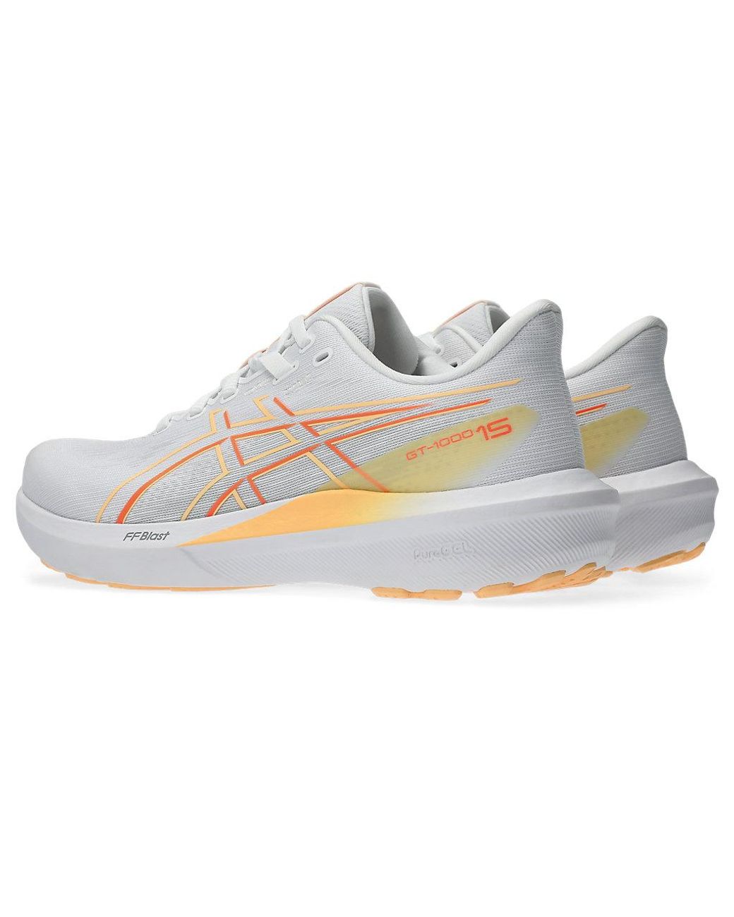 Asics White Gt-1000 15