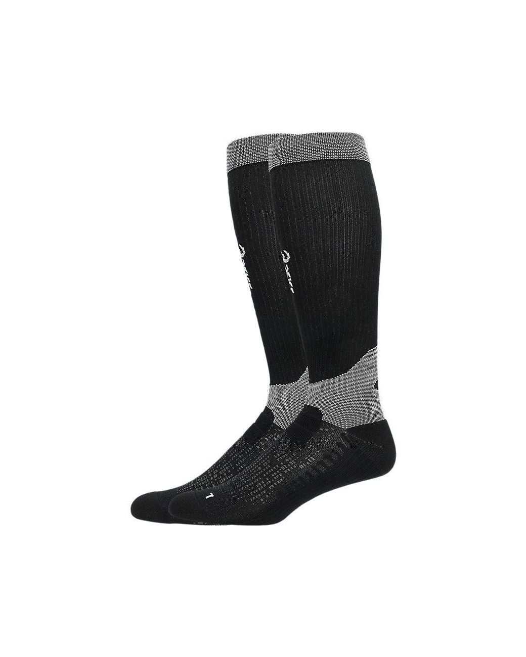 PERFORMANCE RUN COMPRESSION SOCK Asics de hombre de color Black