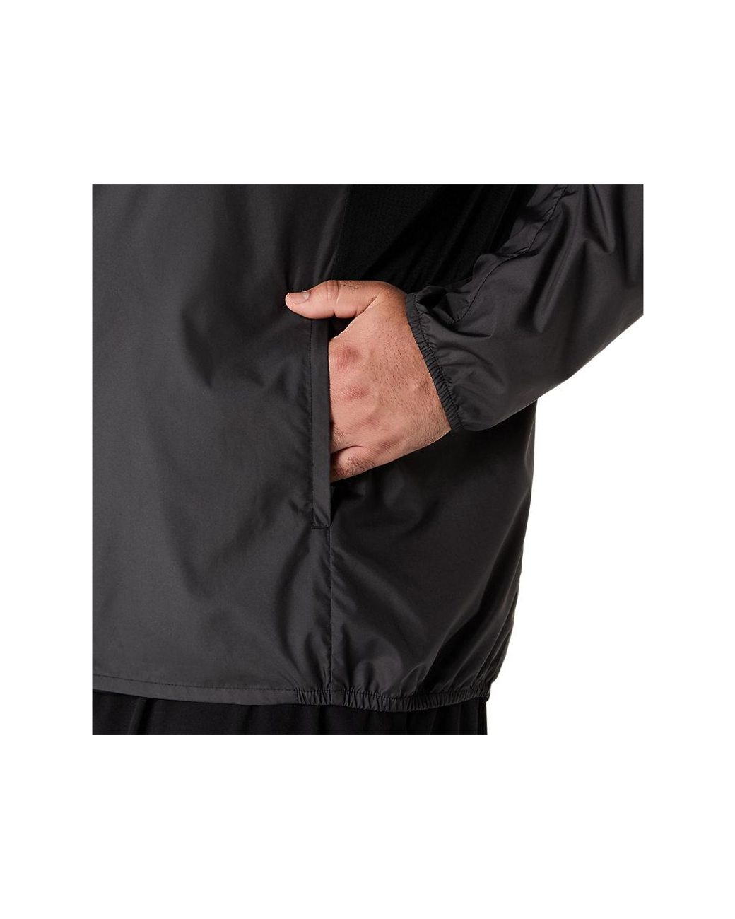 Asics Black Core Jacket for men