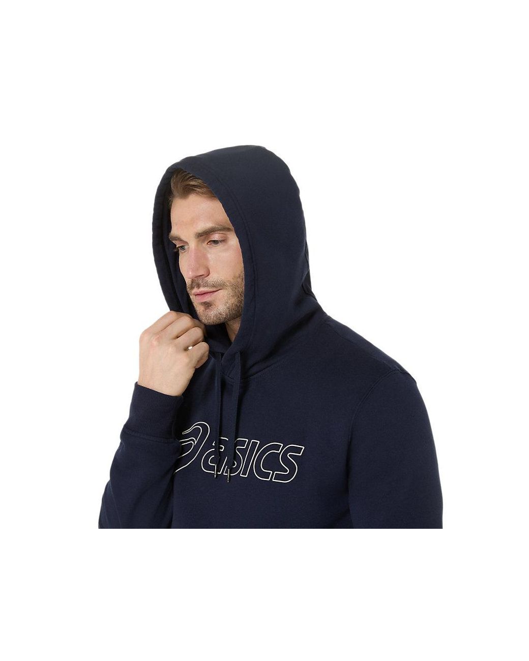 LOGO OTH HOODIE Asics de hombre de color Blue