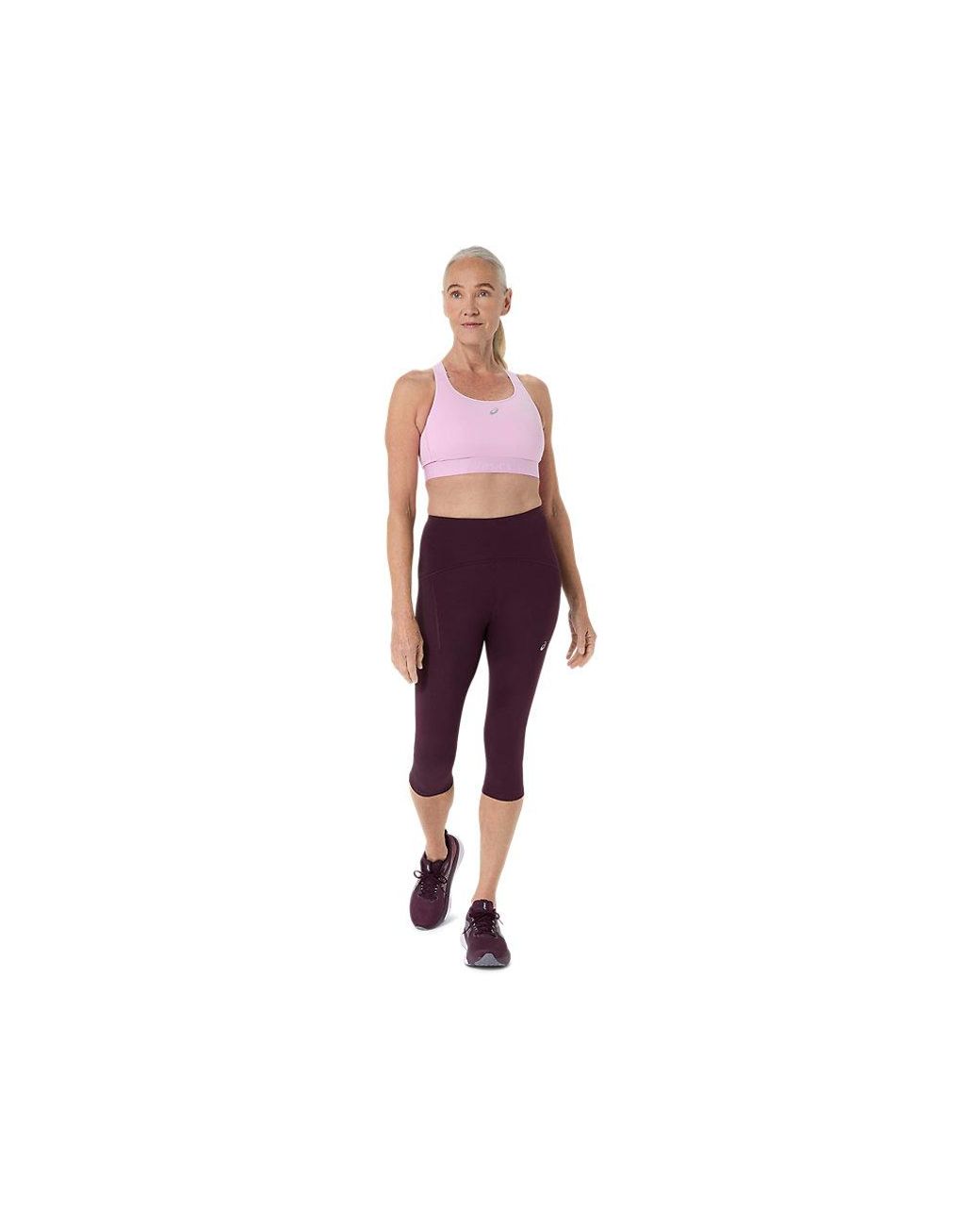 Asics Black Road Compression Bra