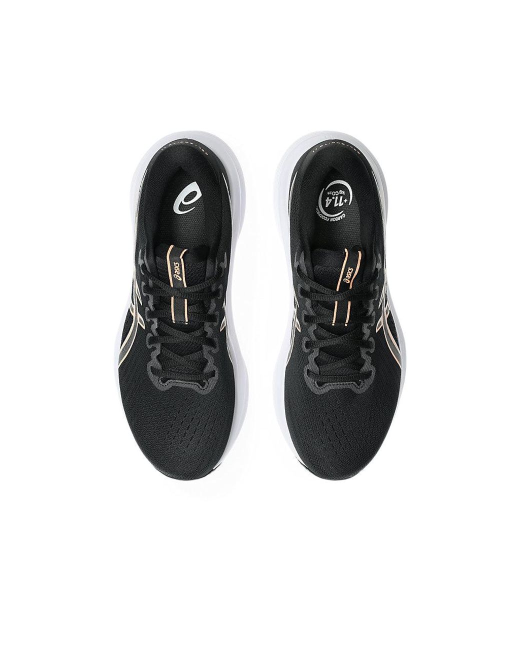 Asics Black Gel-Excite 11 Road Running Shoes for men