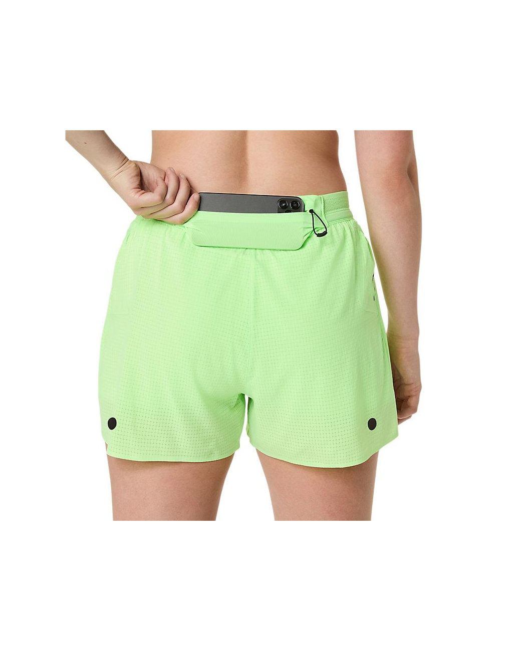 Asics Green Limited Series Metarun Split Shorts