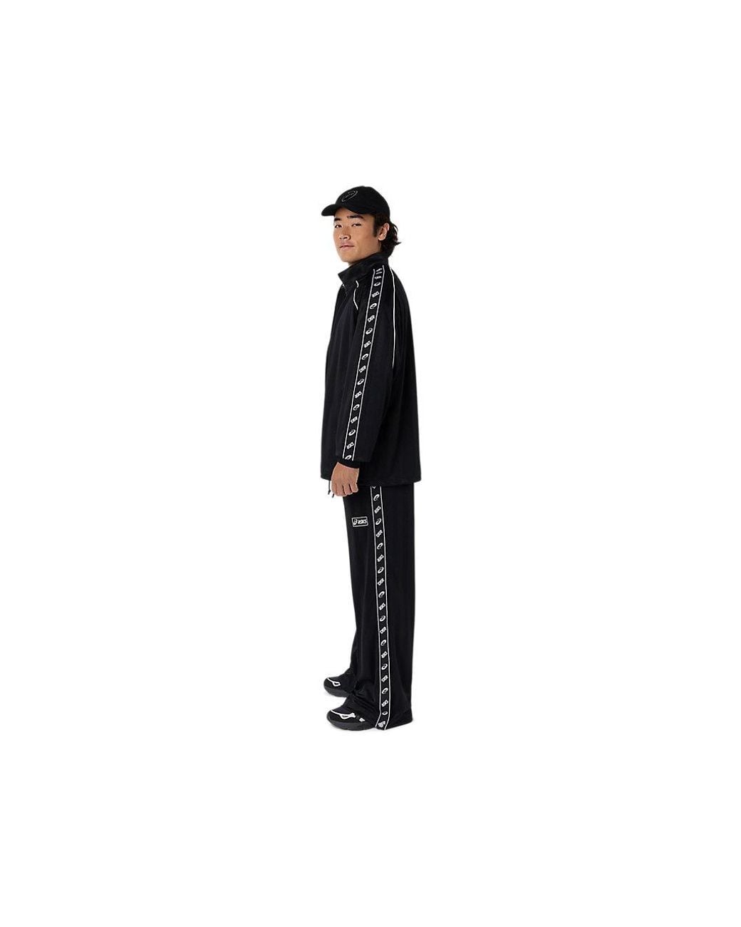 Asics Black Classic Jersey Track Pant for men