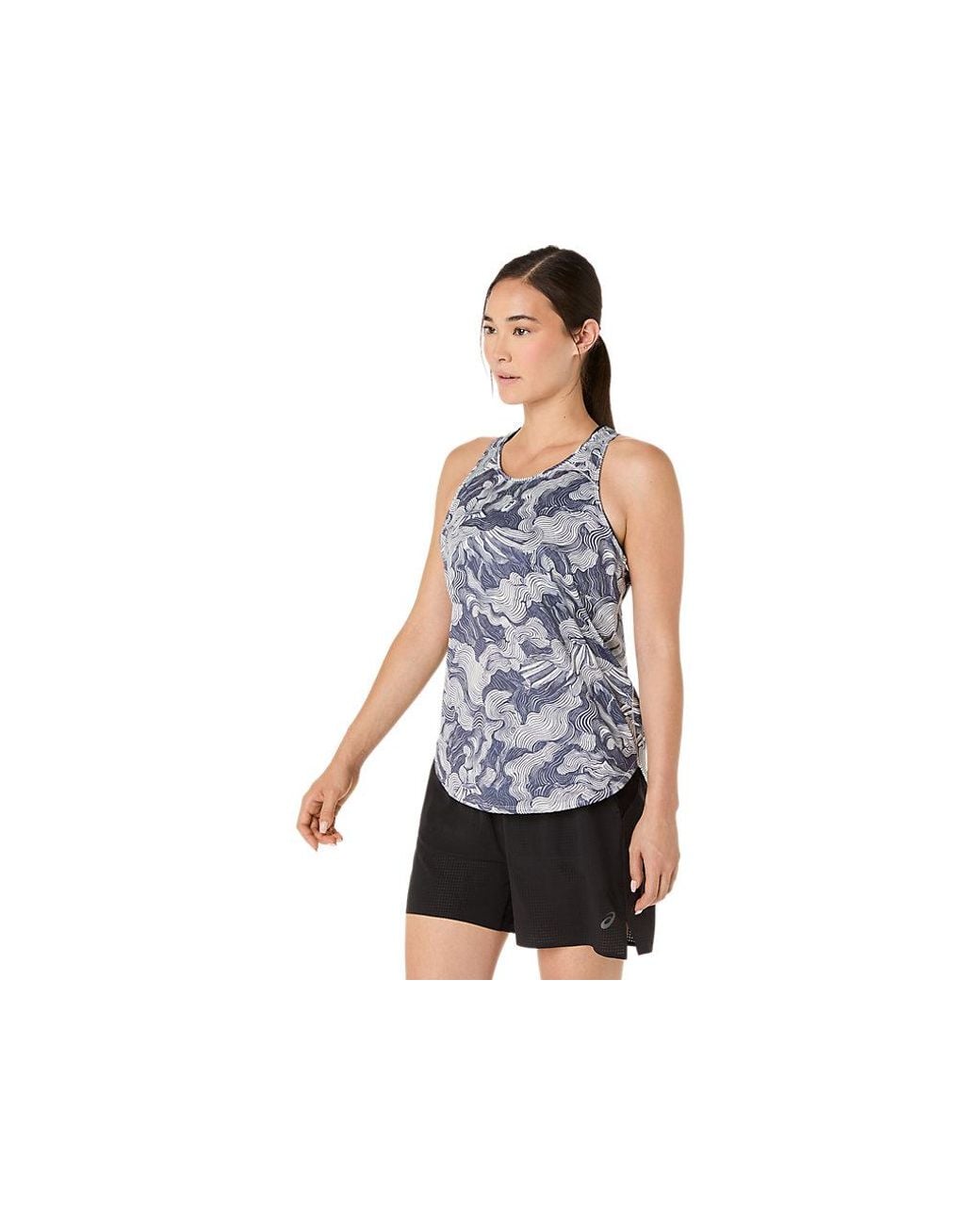 Asics Black Fujitrail Tank
