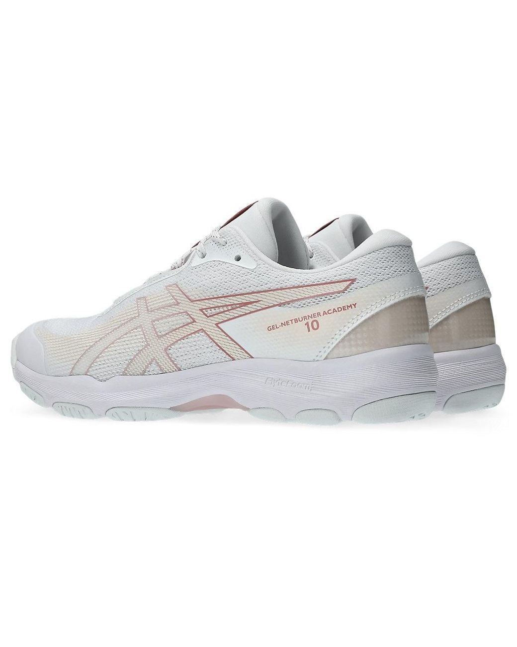 Asics White Gel-netburner Academy 10