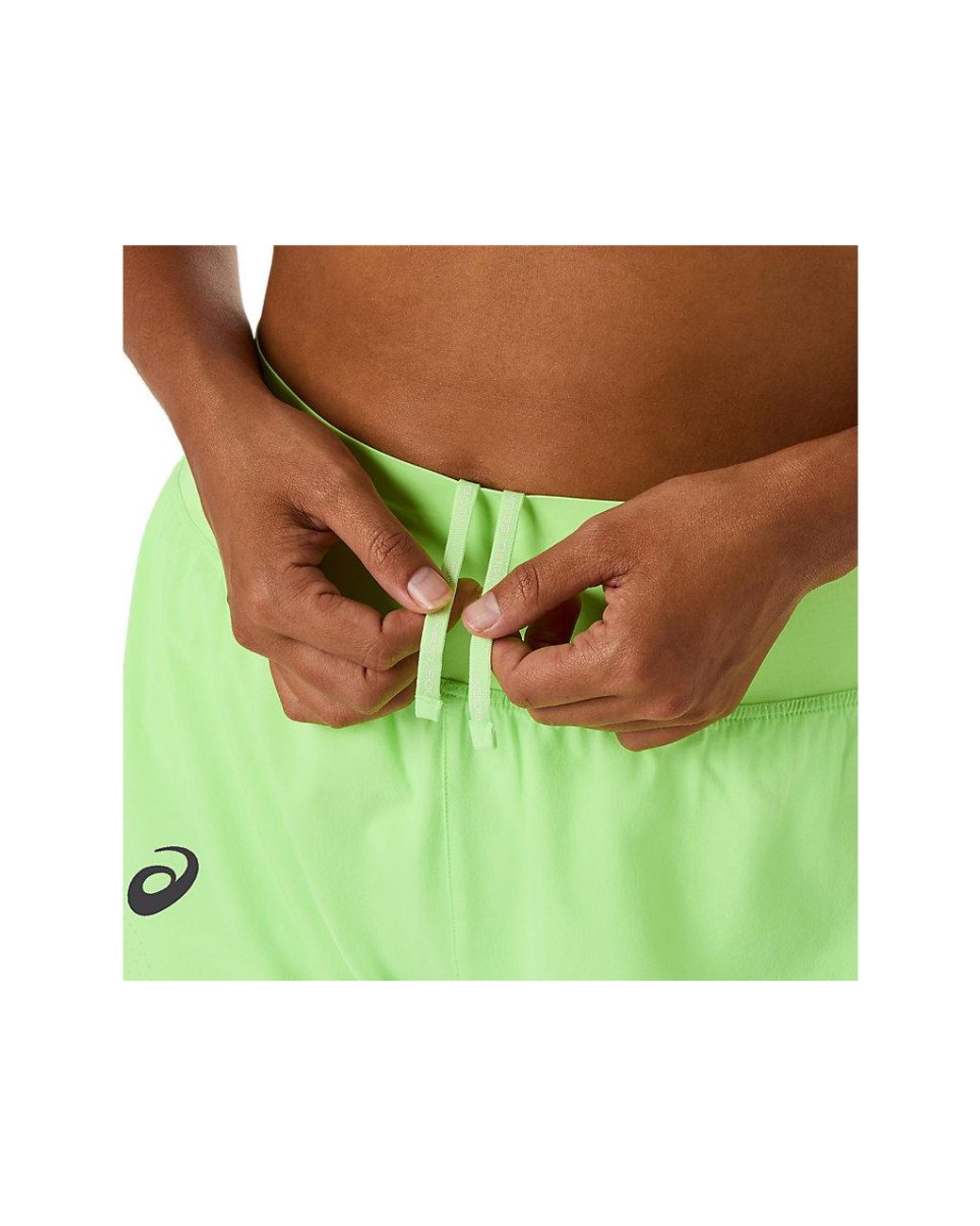 Asics Match Laser Cut Short in het Green