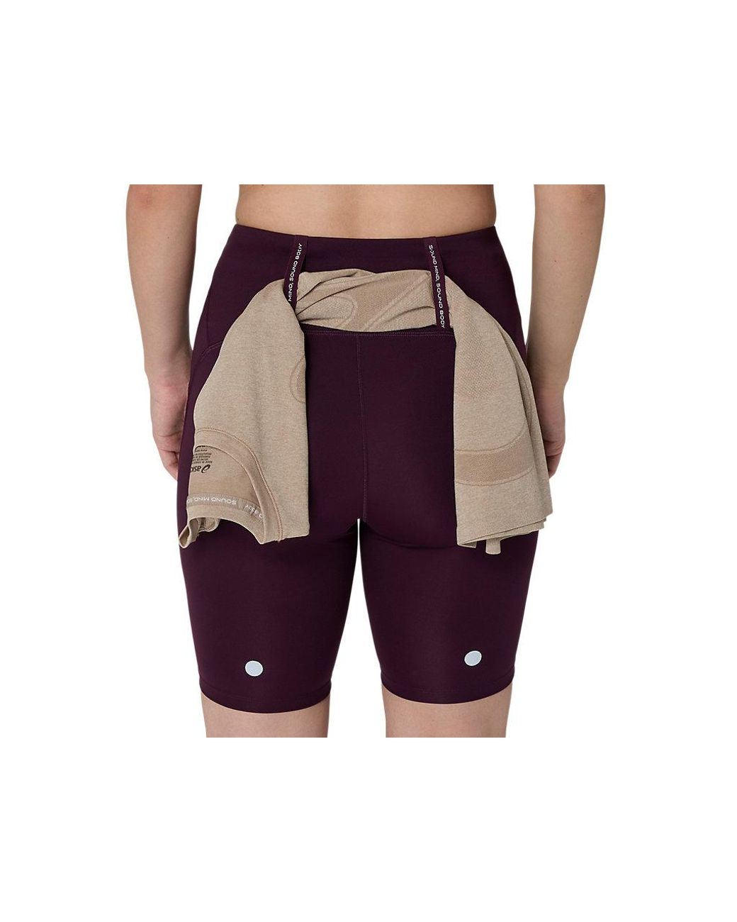 Asics Black Road High Waist 8In Sprinter