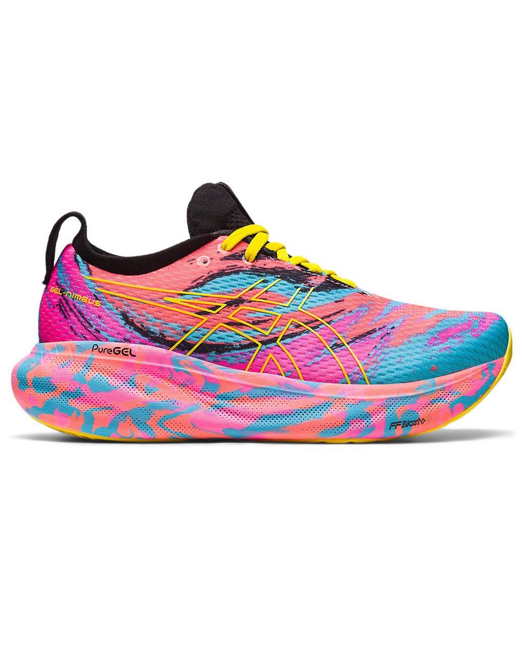 Asics gel nimbus  19 womens yellow outlet