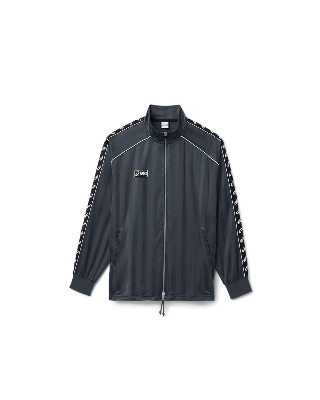 Asics Blue Classic Jersey Track Jacket for men